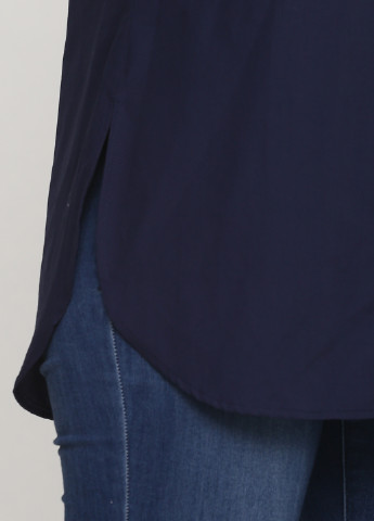 Темно-синяя демисезонная блуза Alcott