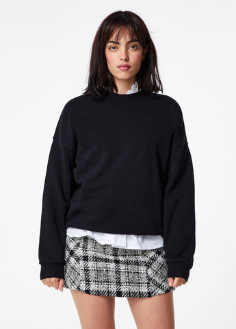 Черно-белая кэжуал в клетку юбка Jennyfer карандаш