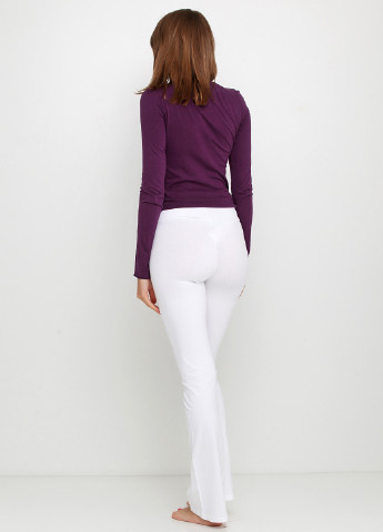 Белые домашние демисезонные прямые брюки American Apparel