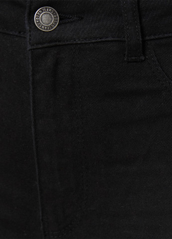 Джинси KOTON скінні однотонні чорні джинсові бавовна
