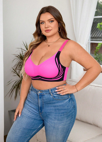 Комбинированный бюстгальтер (4 шт.) SHEIN без косточек полиамид