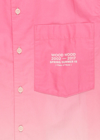 Цветная кэжуал рубашка с градиентным узором Wood Wood