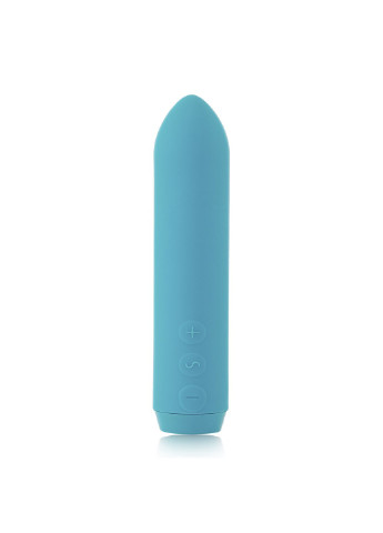 Минивибратор - Classic Bullet Vibrator Teal с глубокой вибрацией и фиксацией на палец Je Joue (254734209)