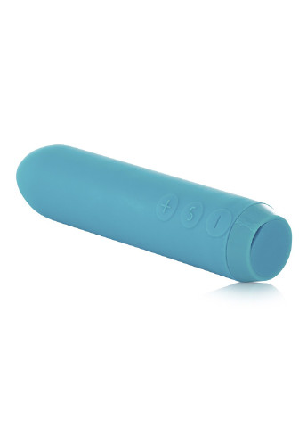 Минивибратор - Classic Bullet Vibrator Teal с глубокой вибрацией и фиксацией на палец Je Joue (254734209)