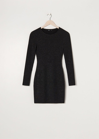 Чорна кежуал сукня футляр Sinsay однотонна
