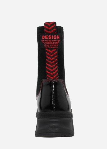 Зимние ботинки re2688-11 черный El passo из натуральной замши