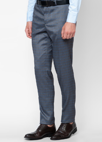 Синие классические демисезонные классические брюки Arber