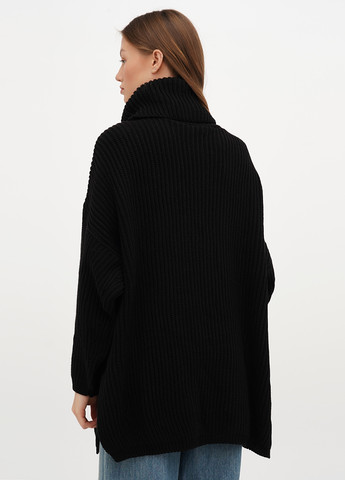 Чорний зимовий светр Boohoo