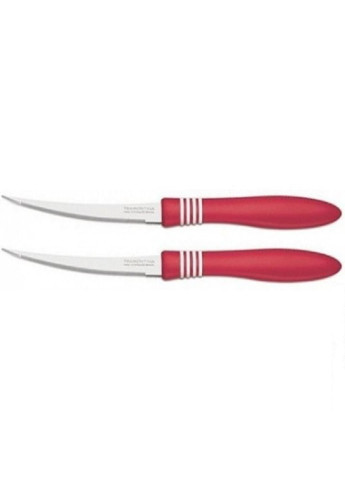 Набір ножів COR & COR для томатів 2шт 102 мм Red (23462/274) Tramontina червоний,
