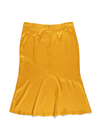 Желтая кэжуал однотонная юбка Dorothy Perkins годе