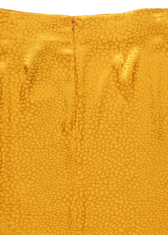 Желтая кэжуал однотонная юбка Dorothy Perkins годе