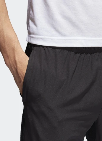 Черные спортивные демисезонные брюки adidas