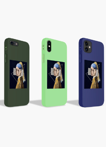 Чехол силиконовый Apple Iphone 6 Билли Айлиш Ренессанс (Billie Eilish Renaissance) Белый (6937-1206) MobiPrint (219356776)