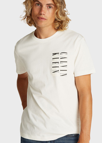 Біла футболка Calvin Klein Jeans