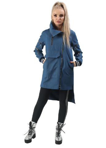 Светло-синяя демисезонная куртка Matkovska Design
