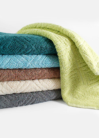 Рушник махровий Berlin, капучіно, розмір 80x160 cm Bulgaria-Tex світло-коричневий