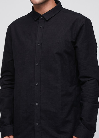 Черная кэжуал рубашка Cos с длинным рукавом
