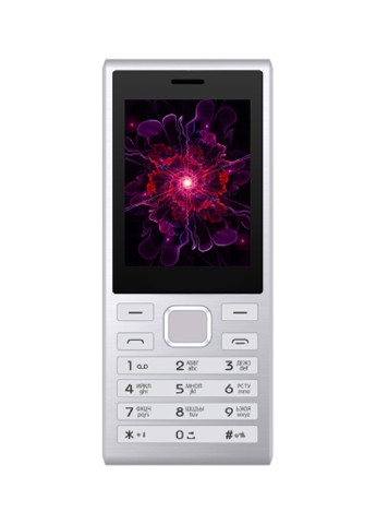 Мобильный телефон Nomi i247 silver (134344427)