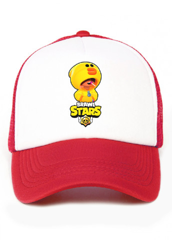 Кепка Тракер дитяча Леон Качка Курча Бравл Старс (Leon Sally Brawl Stars) (33404-1020) MobiPrint (220769574)
