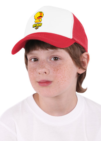 Кепка Тракер дитяча Леон Качка Курча Бравл Старс (Leon Sally Brawl Stars) (33404-1020) MobiPrint (220769574)