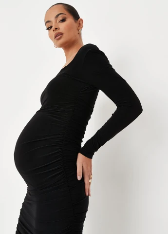 Чорна кежуал сукня Missguided однотонна