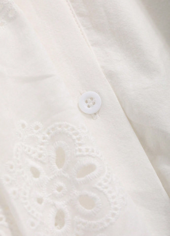 Білий кежуал сукня а-силует SHEIN однотонна