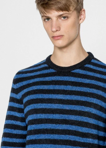 Синій демісезонний джемпер джемпер Pull & Bear