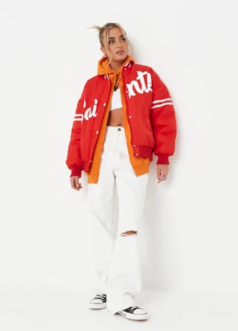 Бомбер Missguided на кнопках (260955427)