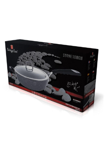 Сковорода глибока Gray Stone Touch BH-1165-N 28 см Berlinger Haus (253571449)