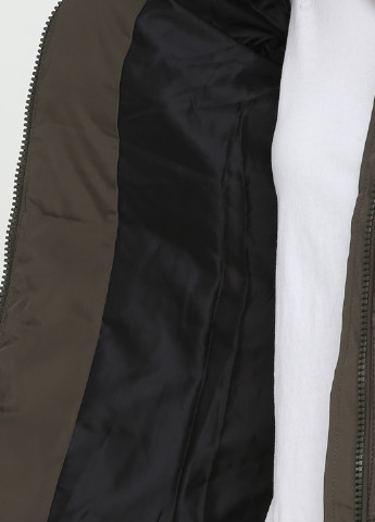 Оливковая (хаки) демисезонная куртка Superdry