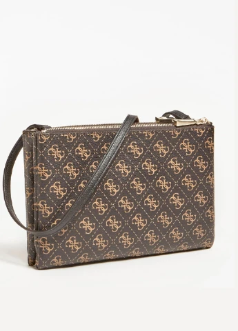 Сумка крос-боді Guess NAYA DOUBLE ZIP CROSSBODY (251444238)