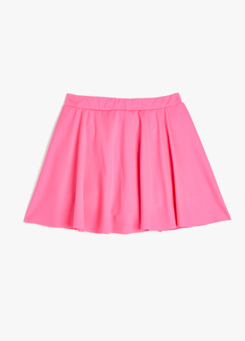 Розовая кэжуал однотонная юбка KOTON клешированная