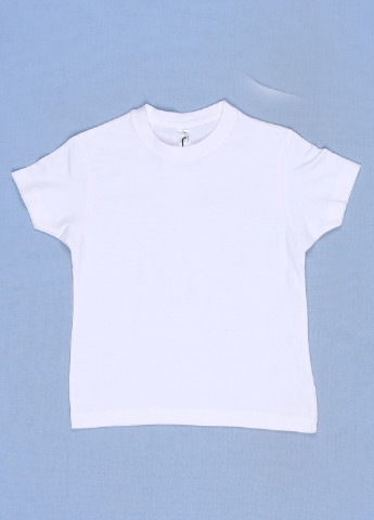 Біла літня футболка з коротким рукавом Sol's