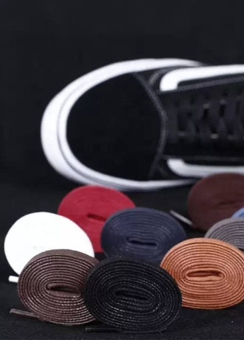 Плоскі шнурки з просоченням для взуття, 120 см, Колір №6 No Brand (256454739)