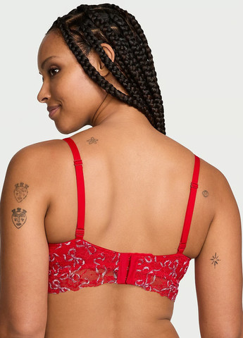 Красный демисезонный комплект (бюстгальтер, трусики) Victoria's Secret