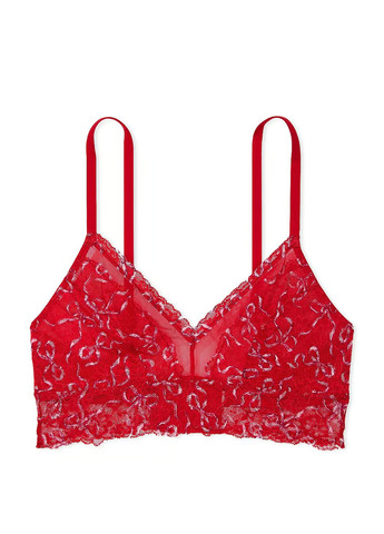 Красный демисезонный комплект (бюстгальтер, трусики) Victoria's Secret