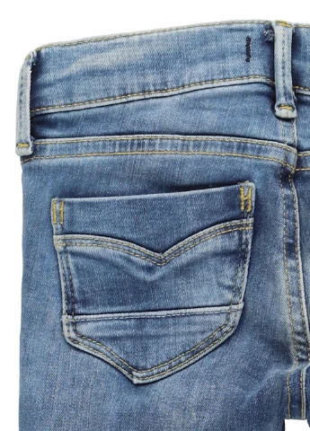 Синие демисезонные зауженные джинсы Pepe Jeans