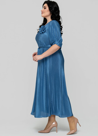 Синя кежуал сукня а-силует A'll Posa однотонна