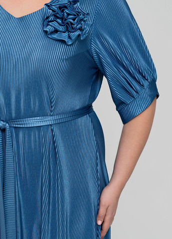 Синя кежуал сукня а-силует A'll Posa однотонна