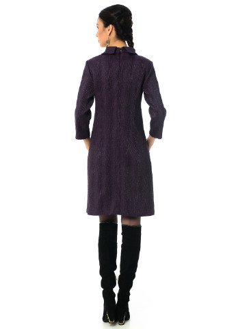 Фиолетовое коктейльное платье а-силуэт Iren Klairie однотонное