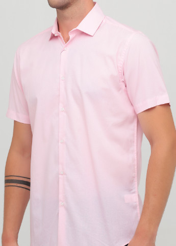 Розовая кэжуал рубашка однотонная Primark