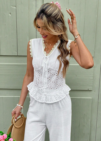 Белая блуза SHEIN