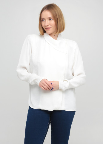 Біла демісезонна блуза Massimo Dutti