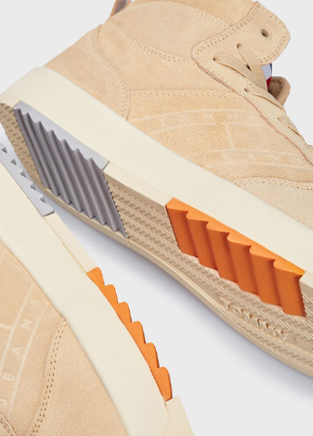 Бежевые кеды Tommy Jeans