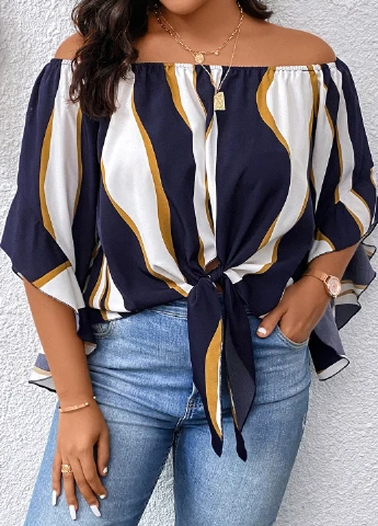 Комбінована блуза SHEIN