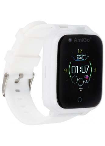 Смарт-часы GO006 GPS 4G WIFI White Amigo (250096439)