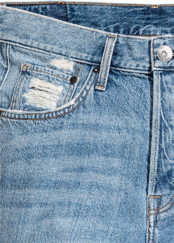 Шорты джинсовые H&M синие джинсовые