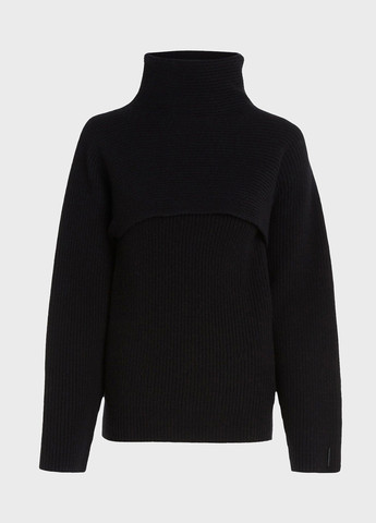 Чорний зимовий светр Calvin Klein