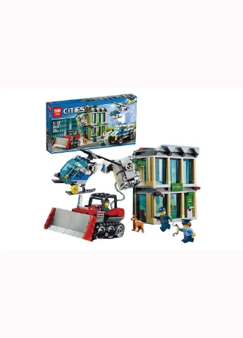 Конструктор Lepin Ограбление на бульдозере 605 деталей (207383395)