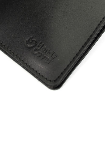 Чоловічий шкіряний гаманець великий на магнітах HC0079 чорний HandyCover (225534991)
